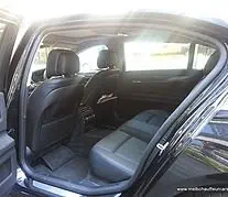 BMW rear interior