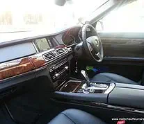 BMW front interior