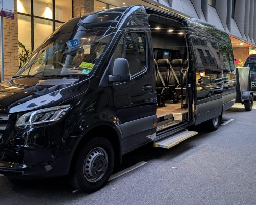 Mercedes van hire Melbourne